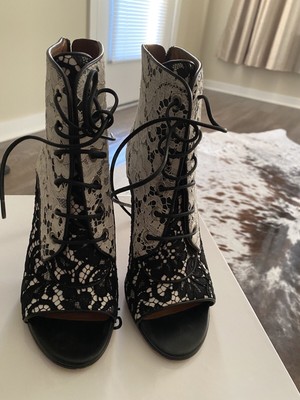 givenchy peep toe bootie