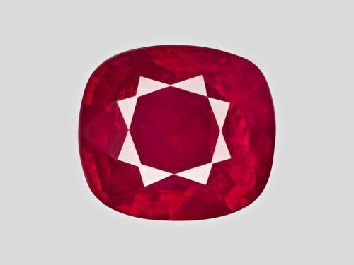 GRS Certificato MOGOK BIRMANIA Rubino 1,37 Ct. Sangue di piccione naturale non trattato raro - Foto 3 di 7