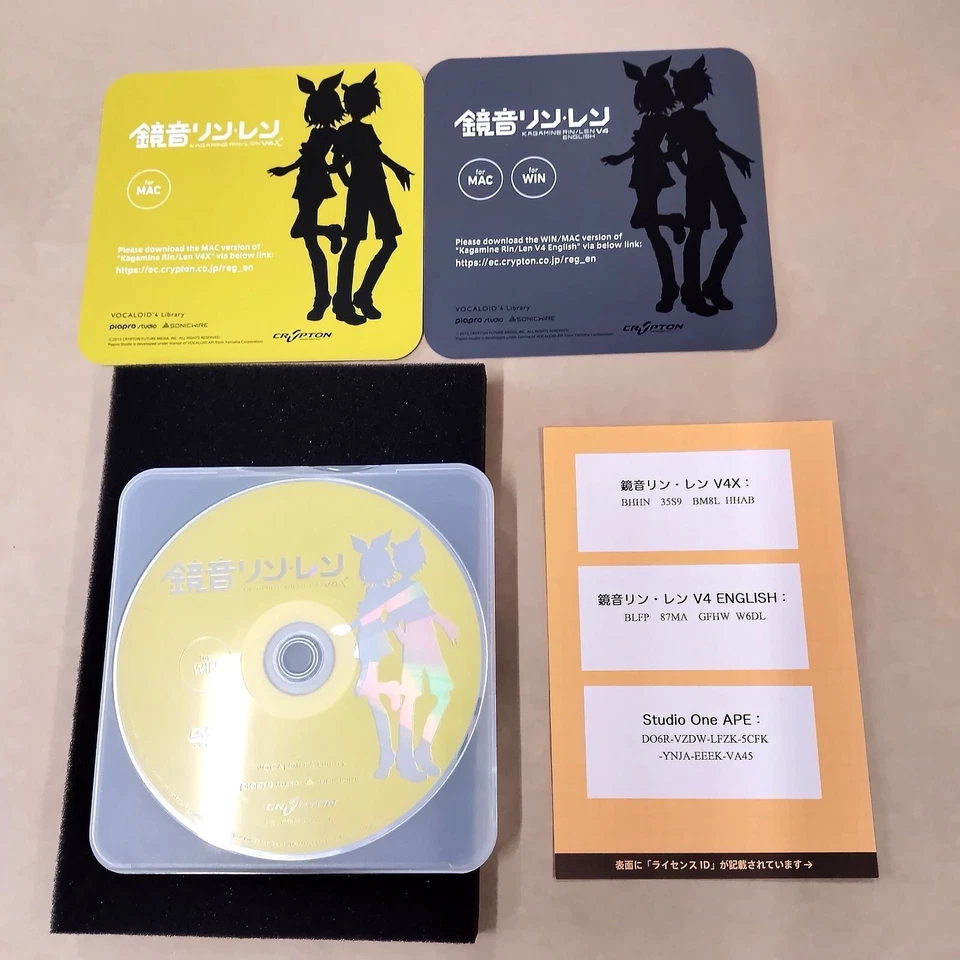 VOCALOID Kagamine Rin/Len V4X ENGLISH Bundle Edition Music Crypton Future Media - Bild 2 von 4