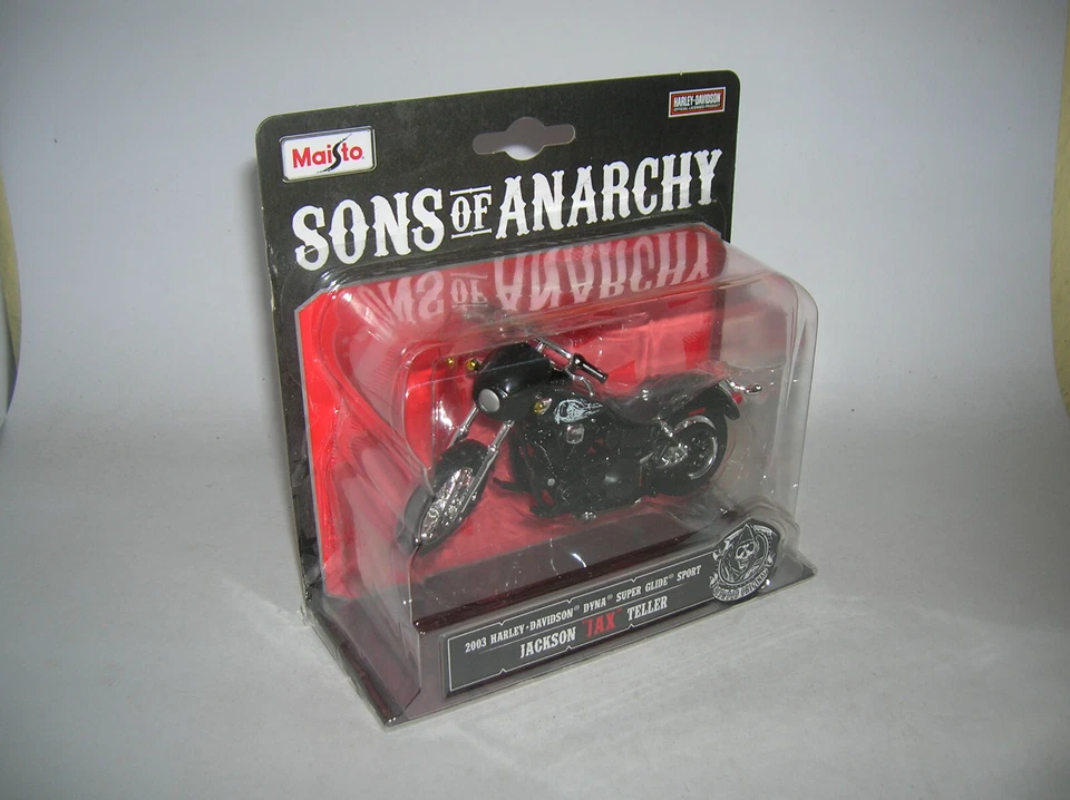 Maisto Harley-Davidson 2003 Dyna Super Glide Sport "JAX", 1:18 Art. 35024 - Bild 2 von 3