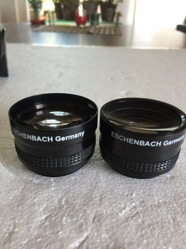 eschenbach germany Telephoto AF 2.0 And Super Wide AF 0.5x. Rare!