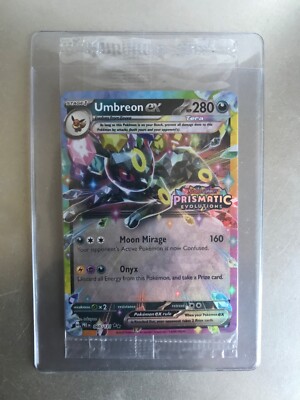 Umbreon EX Prismatic Evolutions Sealed/STAMPED Surprise Box Promo