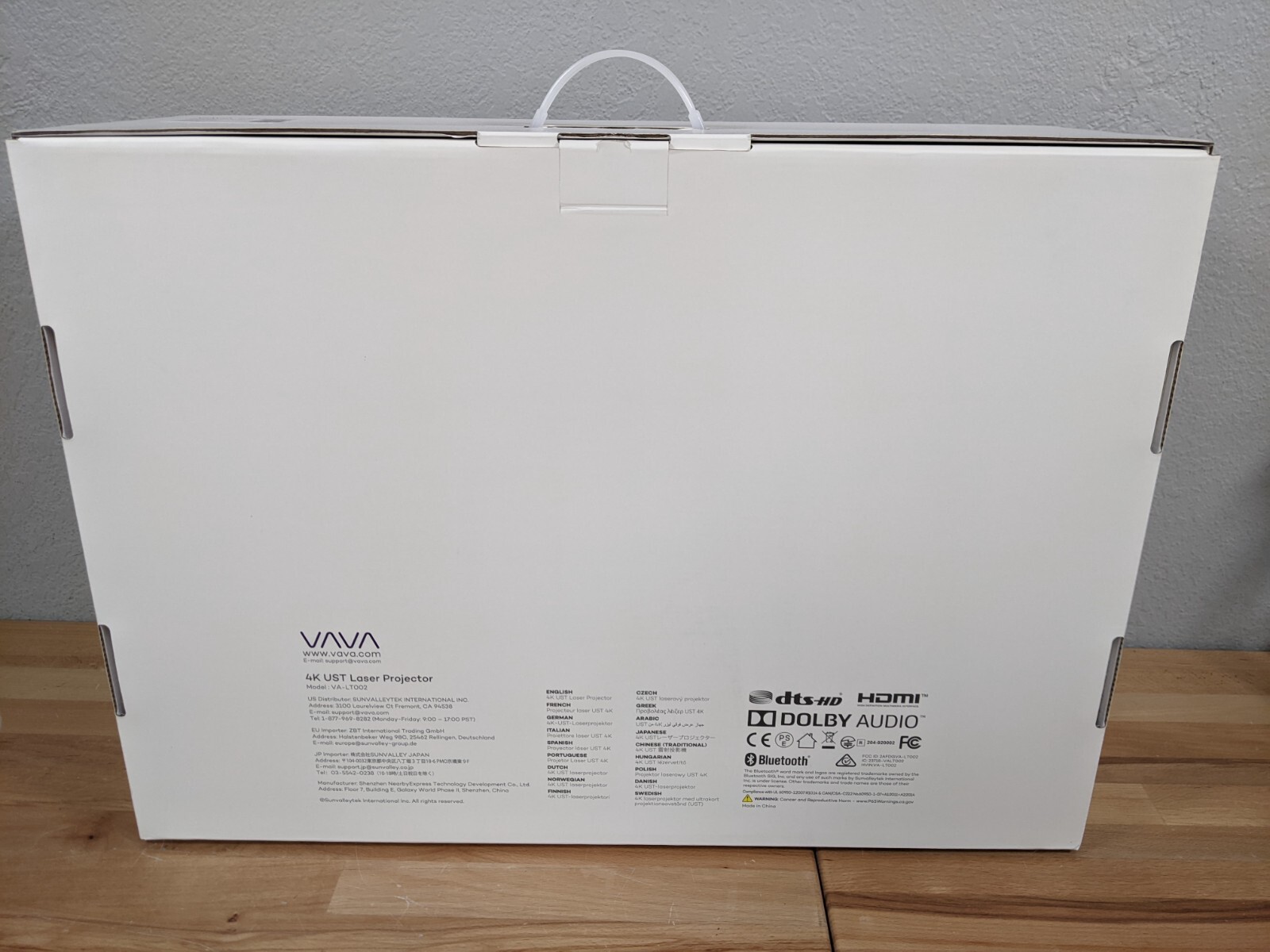 VAVA 4K UHD UltraShort Throw DLP Projector Kuwait Ubuy