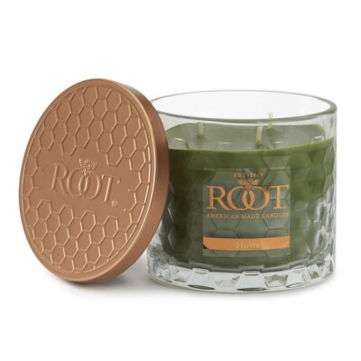 Root 3 Wick Honeycomb Candle, Hosta (631372)