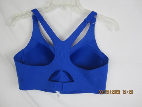 All in Motion Women's Sculpt High Support Embossed Sports Bra Blue M - Picture 12 of 15