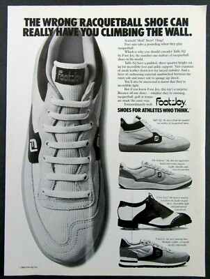 1984 FOOT-JOY Shoes For Athletes Who 