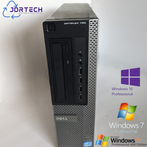 Customizable Retro Dell Optiplex 790 Intel Core i3 SSD 4GB W10/W7/XP NVME Option - Picture 1 of 11