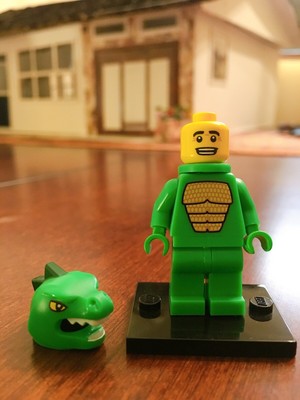lego dino man