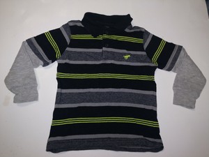 toddler boy long sleeve polo