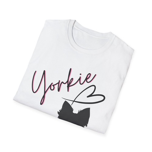 Yorkie Love Unisex Softstyle T-Shirt - Bild 13 von 25