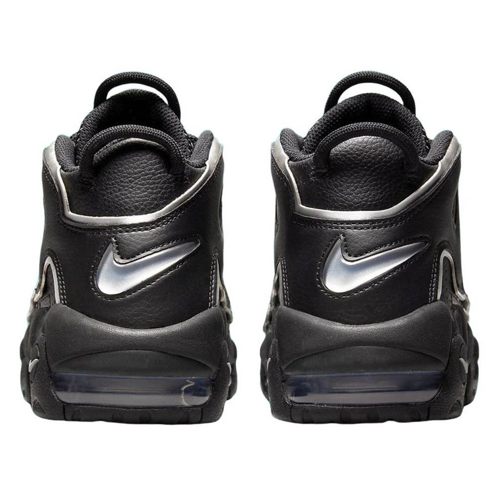 WMNS) Nike Air More Uptempo 'Black Metallic Silver' DQ0839