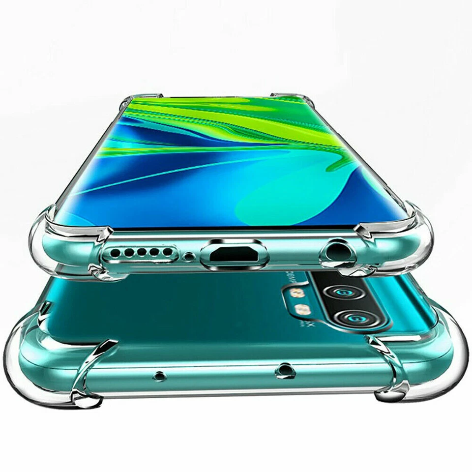 Funda Silicona Transparente Antigolpes para Xiaomi Mi Note 10 Lite 8 9 A2 A3 10 Pro Foto 4 de 4