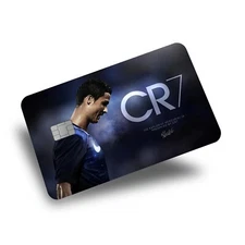 Ronaldo CR7 Credit Card Skin/Credit Card Sticker- Ronaldo CR7 Skin/Sticker