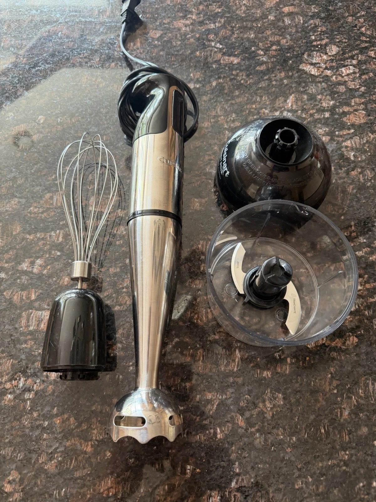 Cuisinart Smart Stick Immersion Blender with Chopper and Whisk Accessories
Opens in a new window or