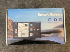 LAMTTO 9 Inch Wireless Car Stereo with Apple Carplay & 1080P Reverse Camera *