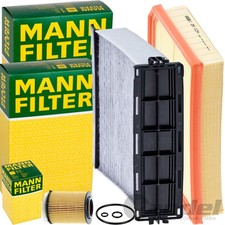 MANN FILTER INSPEKTIONSPAKET passend f&uuml;r MERCEDES A/B KLASSE W/V177 W247 CLA GLA