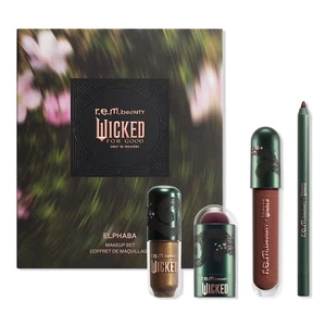 Nouvelle / boîte r.e.m. beauté Wicked For Good ELPHABA Maquillage Ariana Grande