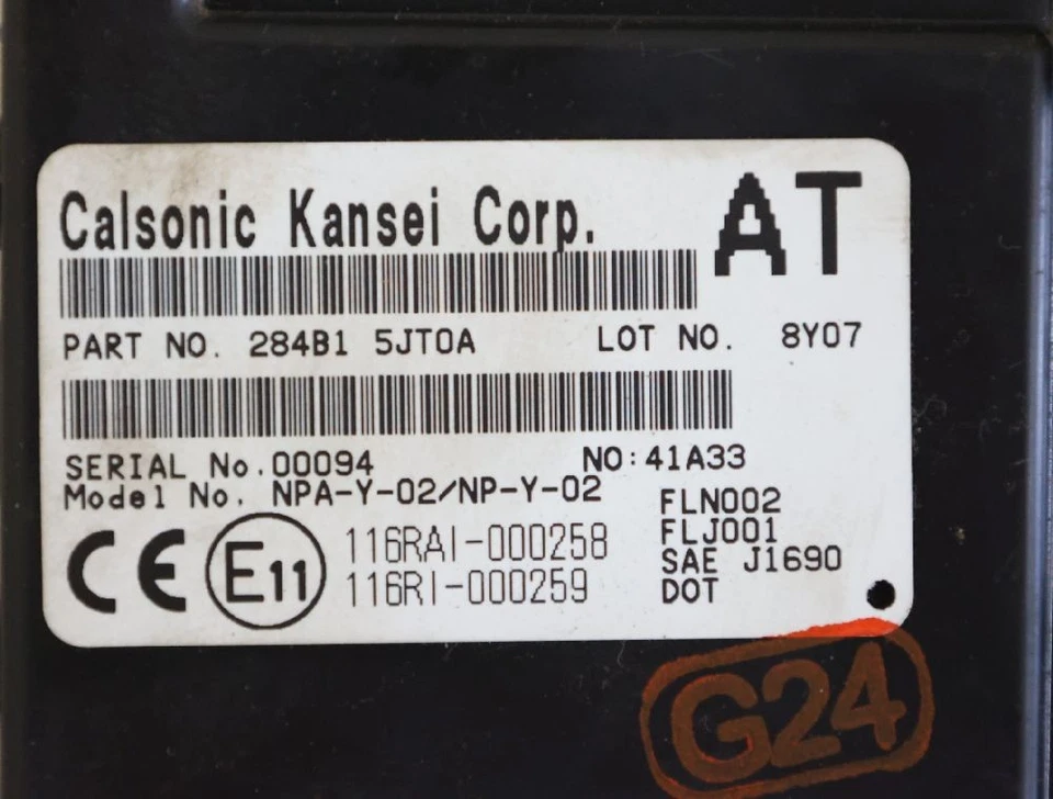 Karosseriesteuergerät für Nissan NAVARA D23 284B15JT0A CALSONIC KANSEI 01-2019 - Bild 3 von 3