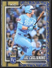 2026 Topps Series 1 #138 Jac Caglianone Team Logo Border SSP Royals RC