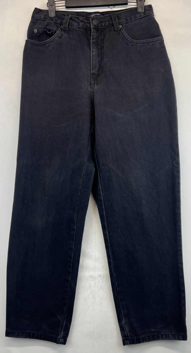 Bill Blass Easy Fit Jeans - Womens Size 8P - Black - Straight (4167)