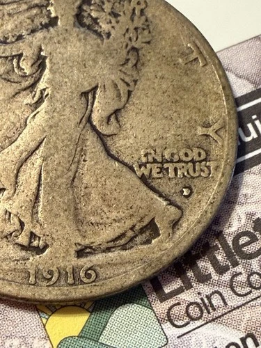 Walking Liberty Silver half dollars -Lot of 5