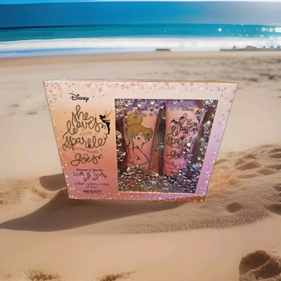 MAD BEAUTY-DISNEY-SHIMMER & SPARKLE-BATH & BODY GIFT SET-TINKER BELL-NEW/BOXED!