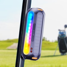 Magnetic Bluetooth Speaker, Golf Speaker with Solar Charging 30H Playtime, 7 ...