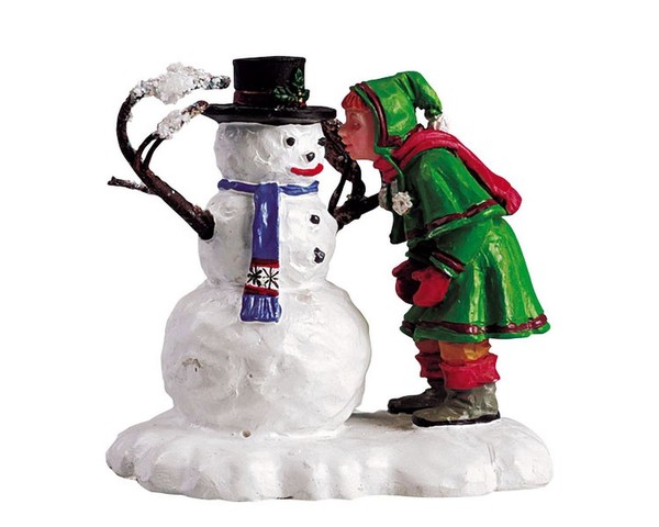 Lemax-52033-249 Snow Sweetheart, Weihnachtsdorf, Weihnachtsfiguren, Schneemann-image