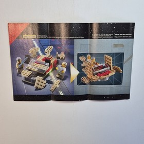 1999 LEGO Star Wars 7110 Landspeeder Instructions Manual Book Only Vintage