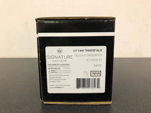 Signature Hardware Edenton 3/4 in. Brass NPT Rough-In Valve - Picture 1 of 8