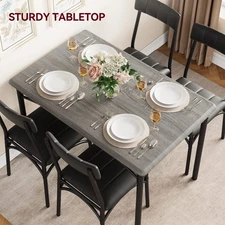 Kitchen Table with Chairs, Dining Room Table Set for 4 ,Dinette for Small Space