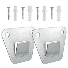 2Pcs Wall Fan Mounting Bracket, Heavy Duty Wall Mounting Fan Bracket with Scr...
