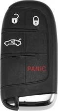 X AUTOHAUX 433MHz 4A Chip M3M-40821302 Replacement Keyless Entry Remote Black 