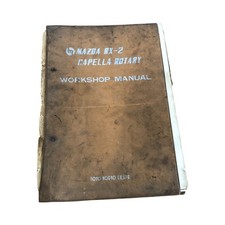 Mazda RX-2 Capella Rotary Workshop Manual Sedan Coupe 1971
