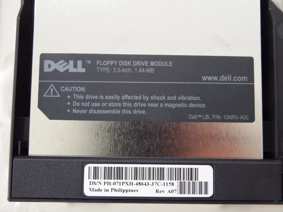 Dell Latitude C Series Floppy Disk Drive Module 1.44MB 02U809 PH-071PXH NEW - Image 2 of 4