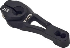 RC Aluminum Clamp Servo Arm Horn - 25T - Black