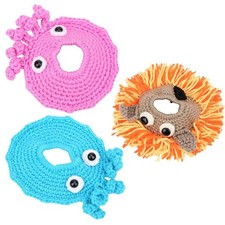 Hand Knitted Camera Lens Decorative Ring Pendant Baby Photography Guide Doll