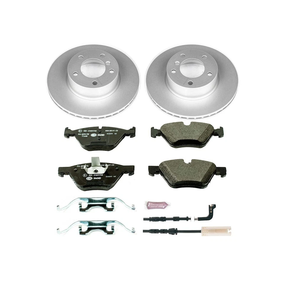 ESK5766 Powerstop 4-Wheel Set Brake Disc and Pad Kits Front & Rear for BMW 128i - Изображение 4 из 4