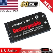BP-5 3.6V 2000mAh USBC Rechargeable Battery For SONY Discman D-350 D-311 BP-5