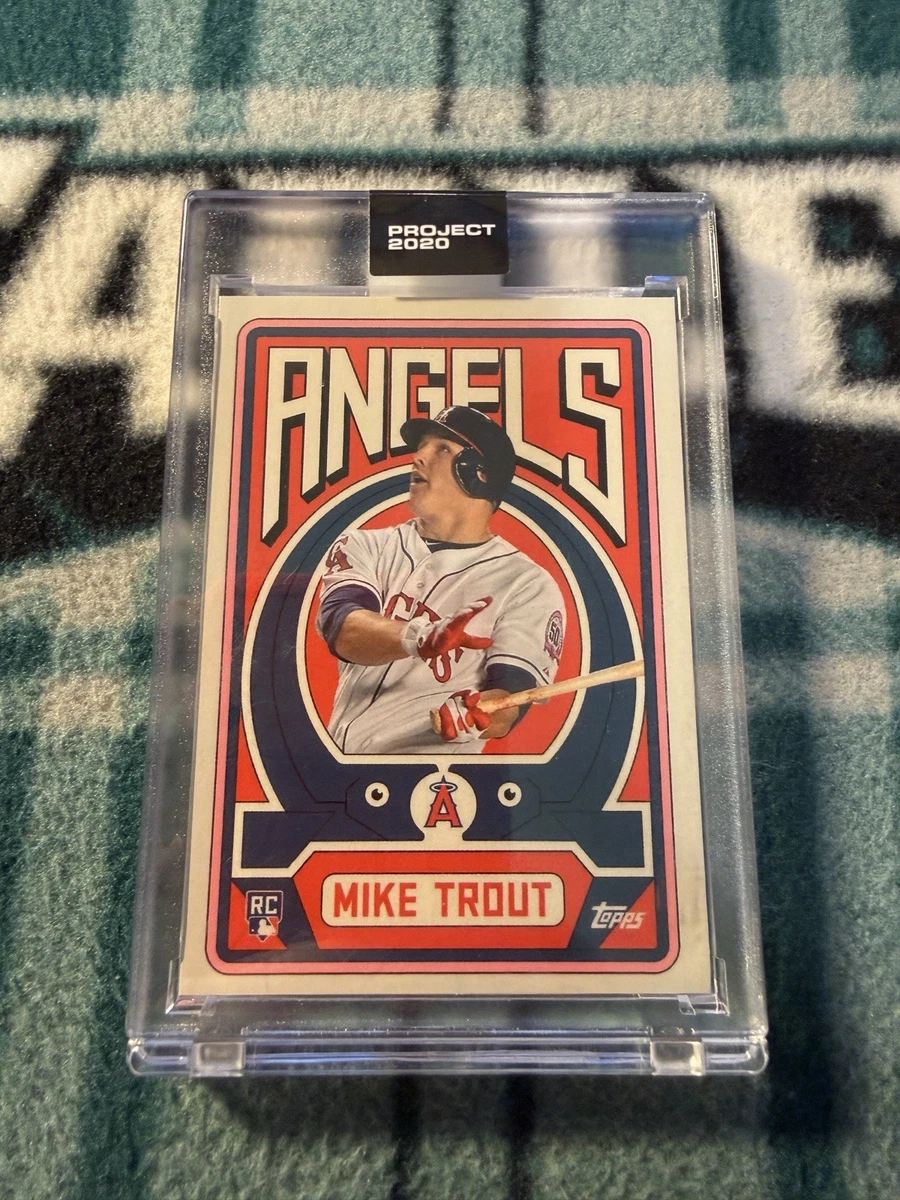 Topps Mike Trout Serial Numbered Baseball Sports Trading Card