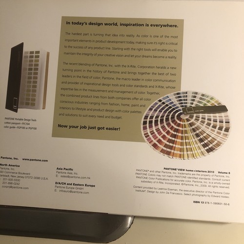 Pantone View home & interiors 2010 Book - Picture 13 of 18