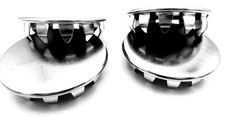 17 ID Sizes Nickel End Cap Push In Panel Hole Plugs For Boat Outdoor All Weather