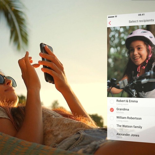 10.1" FRAMEO Digital Photo Frames Picture MP4 WIFI 1080 HD 32G IPS Touch Screen - Picture 10 of 22