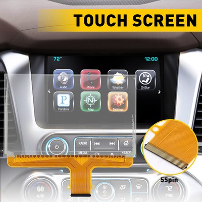 For 2015-2018 Chevy GMC REPLACEMENT Touch-screen GLASS Digitizer DJ080PA-01A EAW