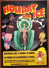 Affiche HOLIDAY ON ICE Le Mans Schlittschuhlaufen 42x60cm
