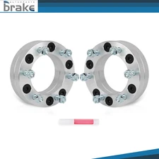 2" 5x5.5 to 6x5.5 2X Wheel Adapter 1/2''-20 For Ford E-150 F-150 Dodge Ram 1500