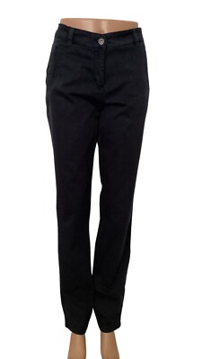 Saint James Straight Fit Hose schwarz Gr. 38