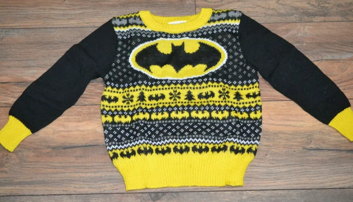 Ugly sweater deals batman