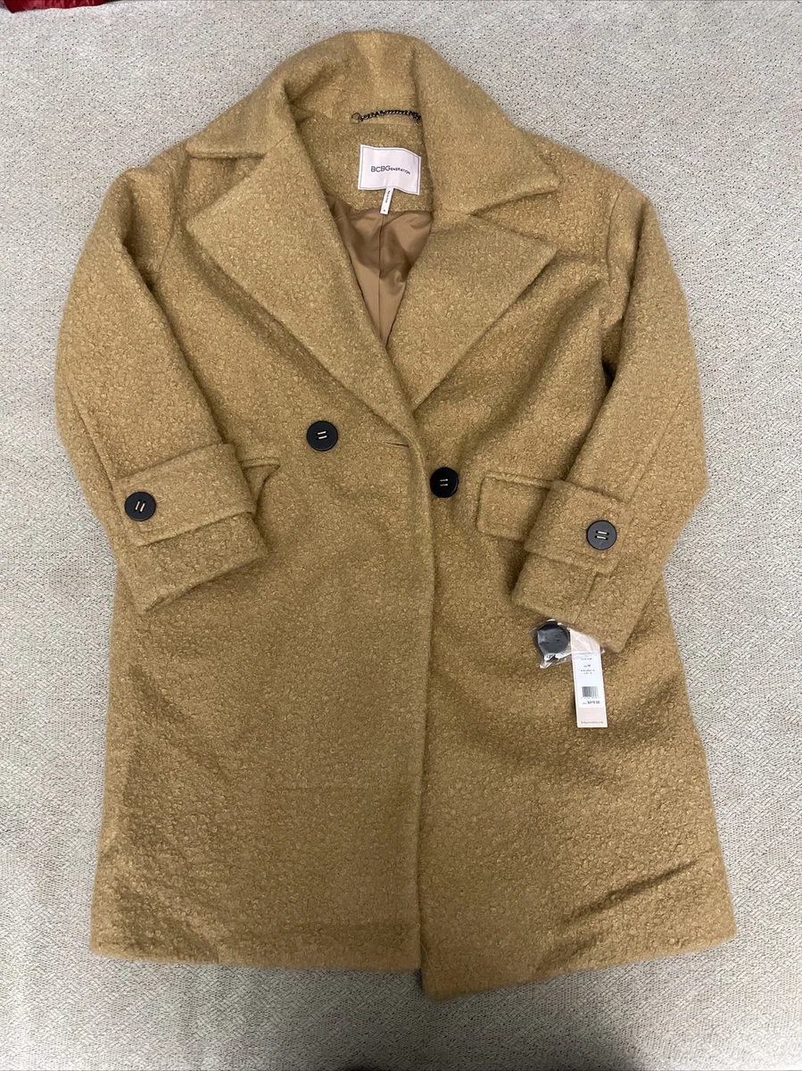 Bcbg camel best sale coat