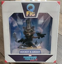Q-Fig Loot Crate ROCKET & GROOT Guardians of the Galaxy Vol 2 QMX Figure